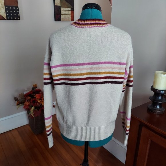 Jessica Simpson Rai Stripe Pullover Sweater - Picture 8 of 13